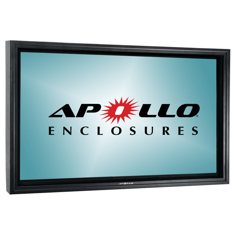 ApolloEnclosures 55" Outdoor TV Enclosure With Weatherproof Non